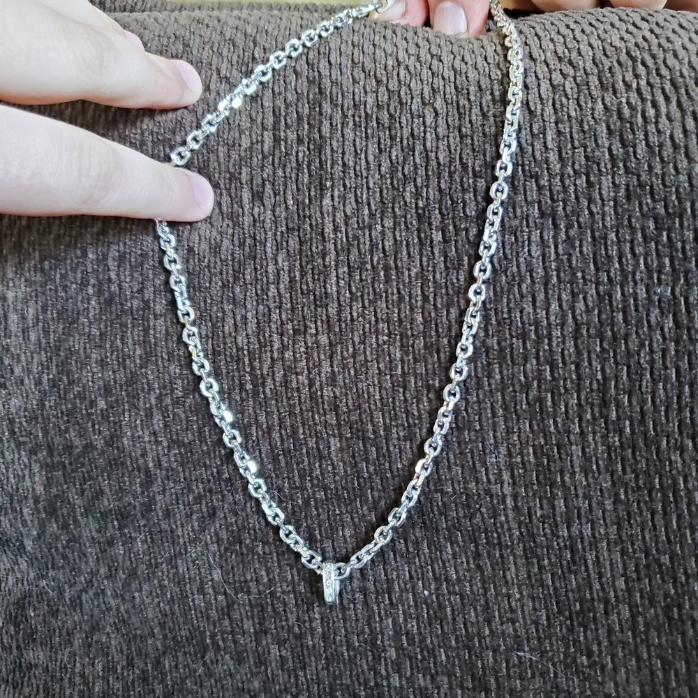 Silver necklace